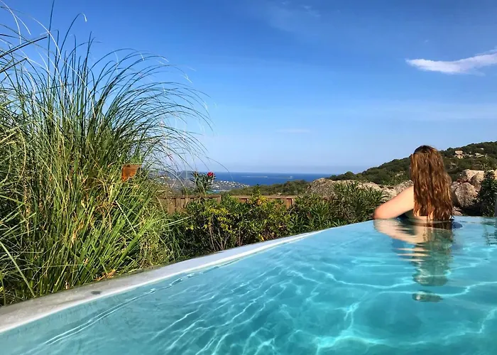 Maison&piscine Privée Vue Panoramique Très Calme Indépendant Casa vacanze