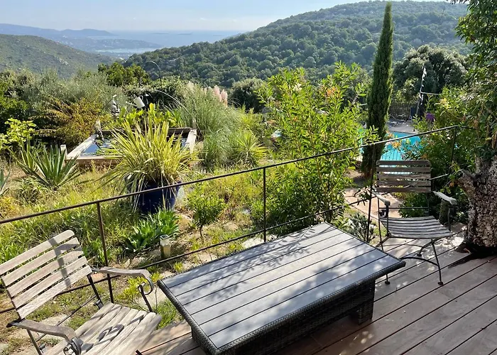Maison&piscine Privée Vue Panoramique Très Calme Indépendant Casa vacanze