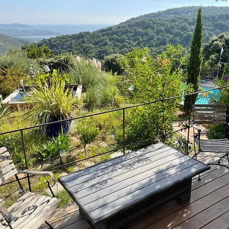 Maison & Piscine Privee Vue Panoramique Tres Calme Independant بيت للعطل