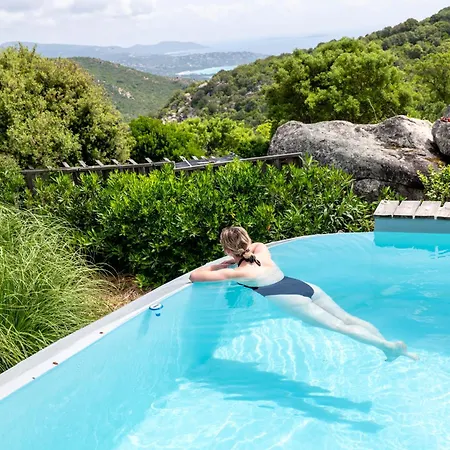 Hébergement de vacances Maison&piscine Privée Vue Panoramique Très Calme Indépendant Porto-Vecchio (Corsica)